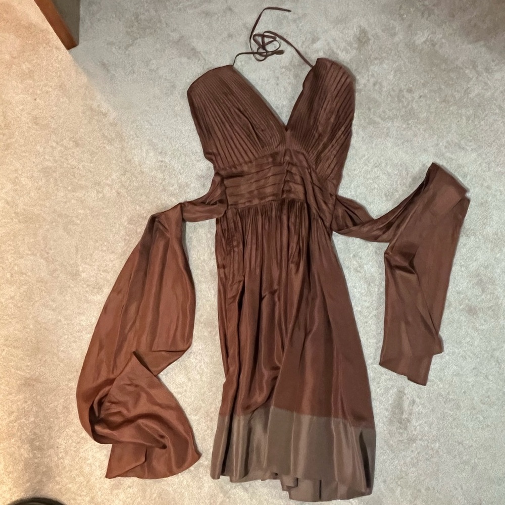 BCBG 100% silk dress